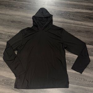 Men’s Essentials black Hooded Sweatshirt